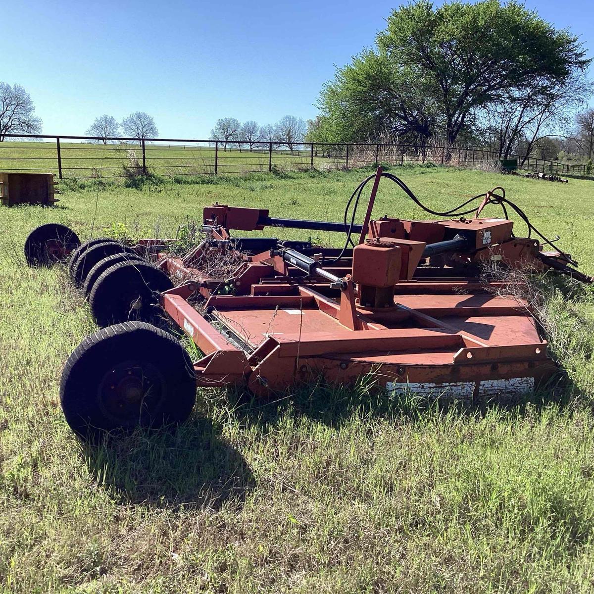 15ft Rhino batwing mower, 1000 PTO shaft.