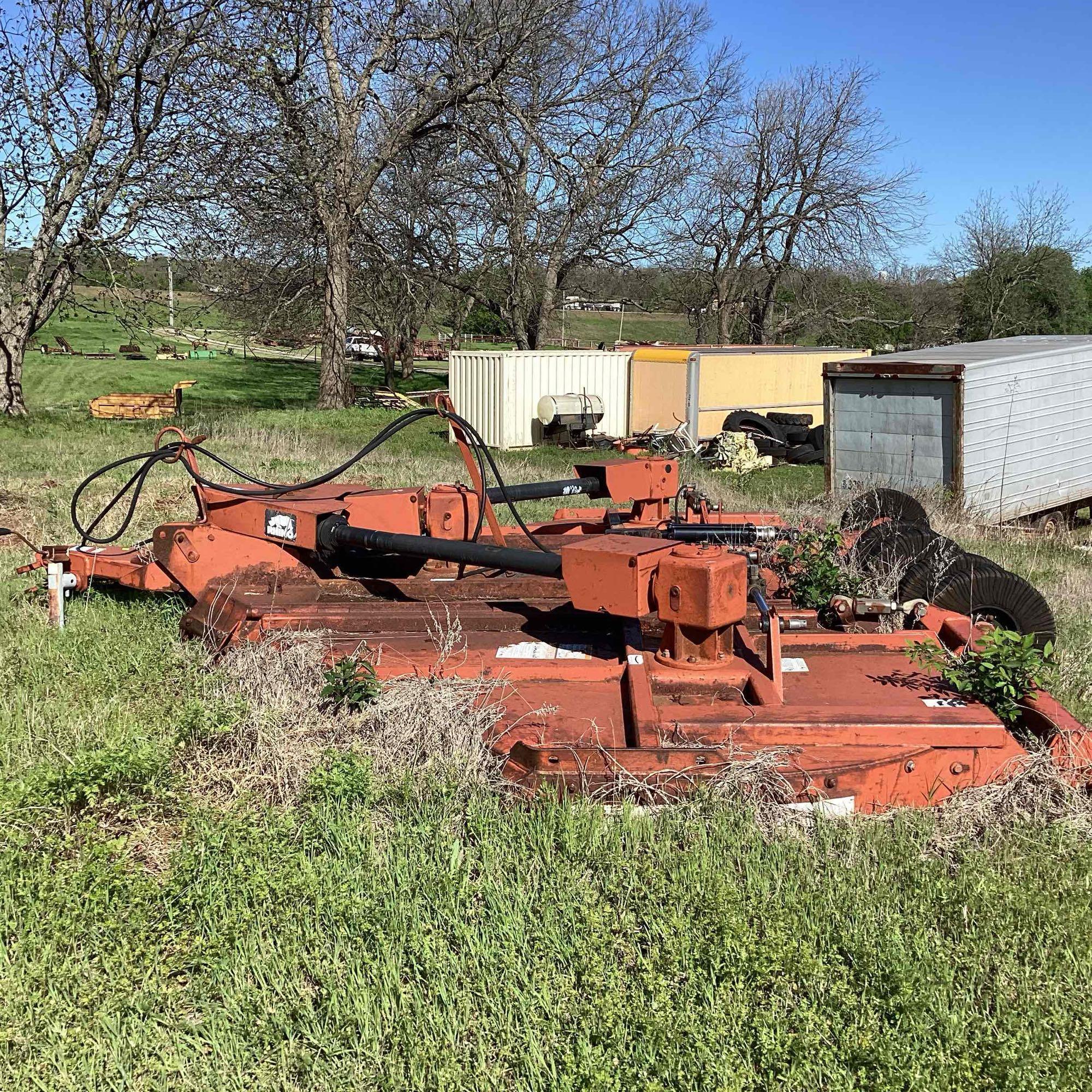 15ft Rhino batwing mower, 1000 PTO shaft.