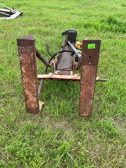 3pt hydraulic post driver