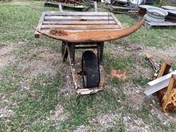 Vintage Wheel Barrel