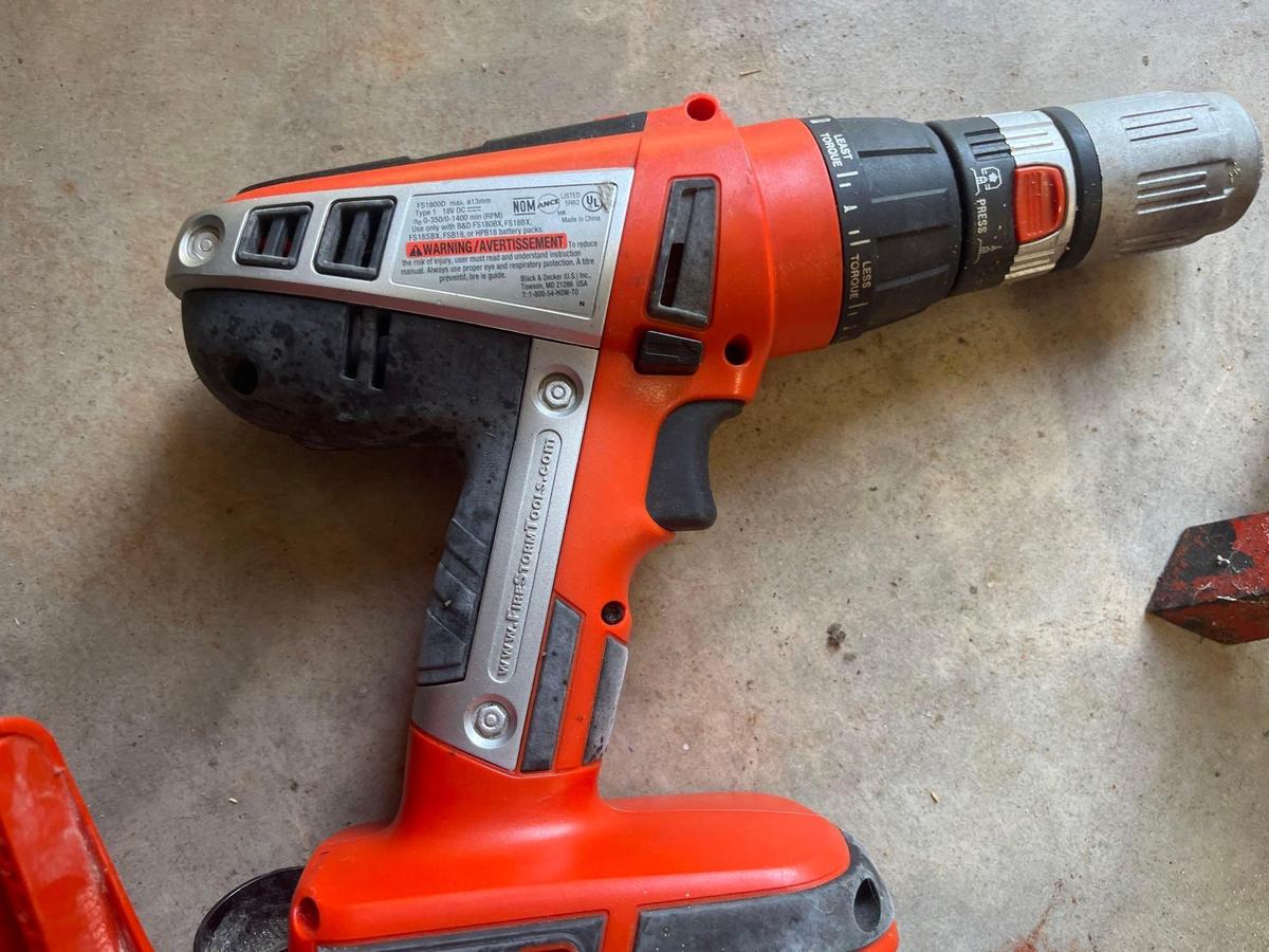 hammer drill and sander