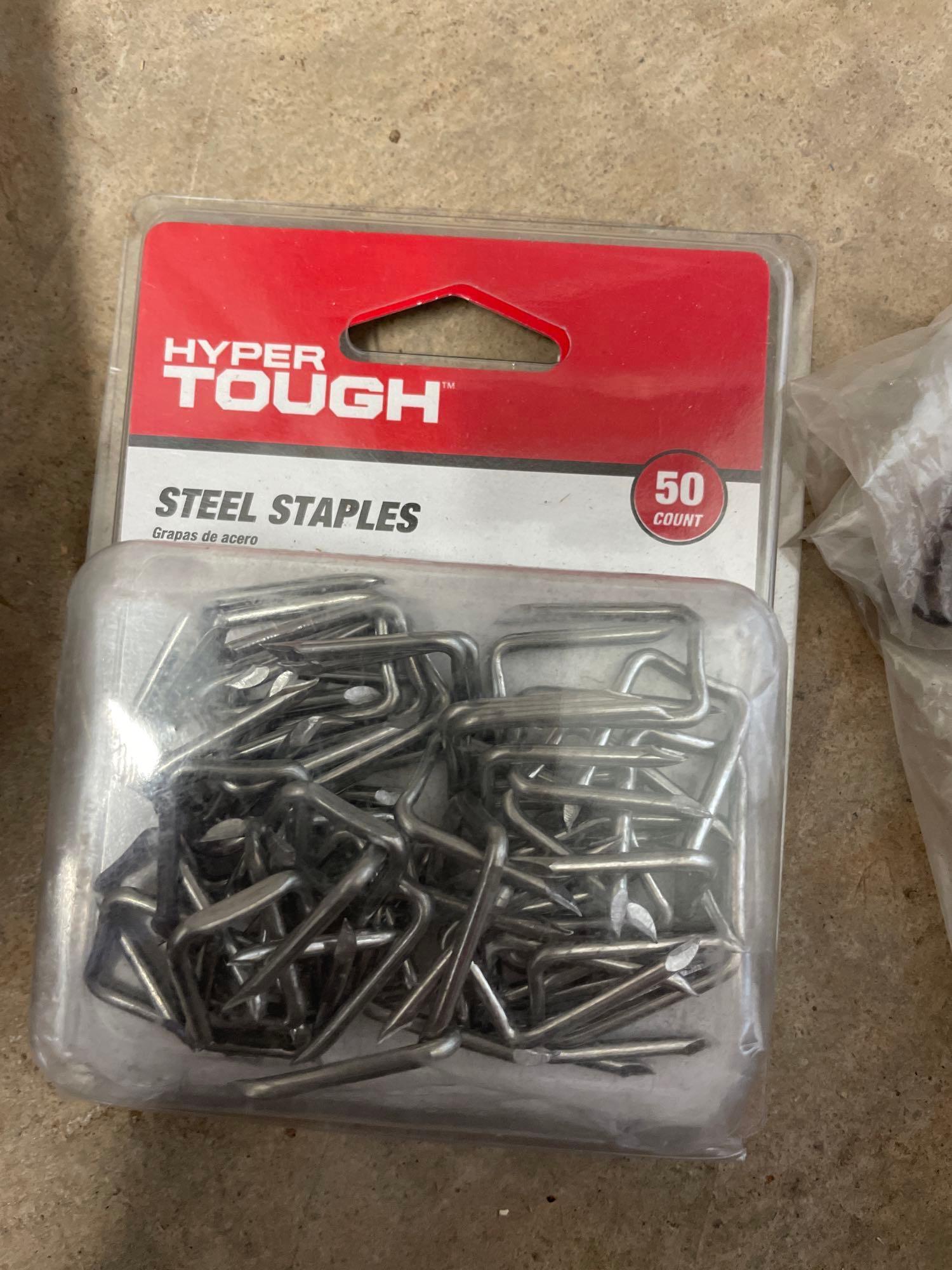 staples/ fence clips