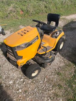 cub cadet riding lawn mower