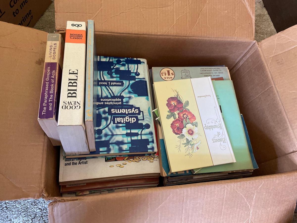 box of books