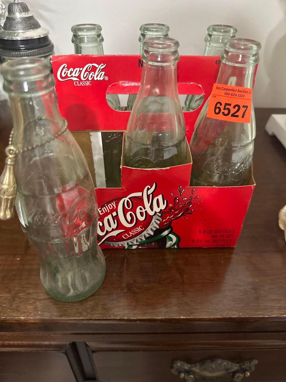 coke bottles