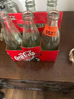 coke bottles