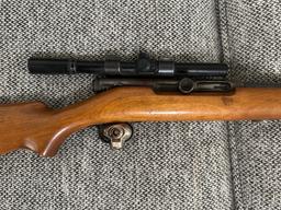 Springfield Model 87 LR 22 Cal with scope 4x15