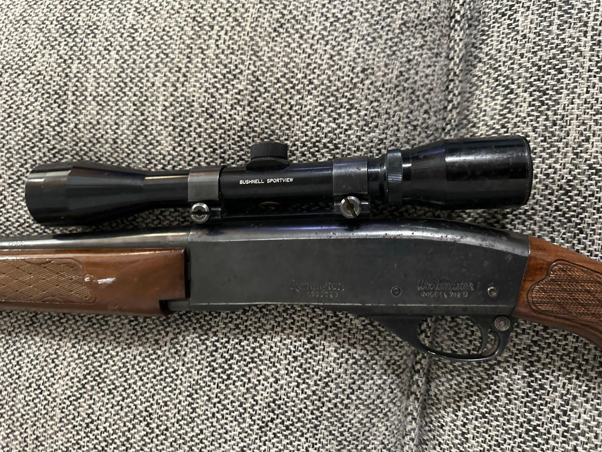Bushnell scope remington woodmaster 742 30-06