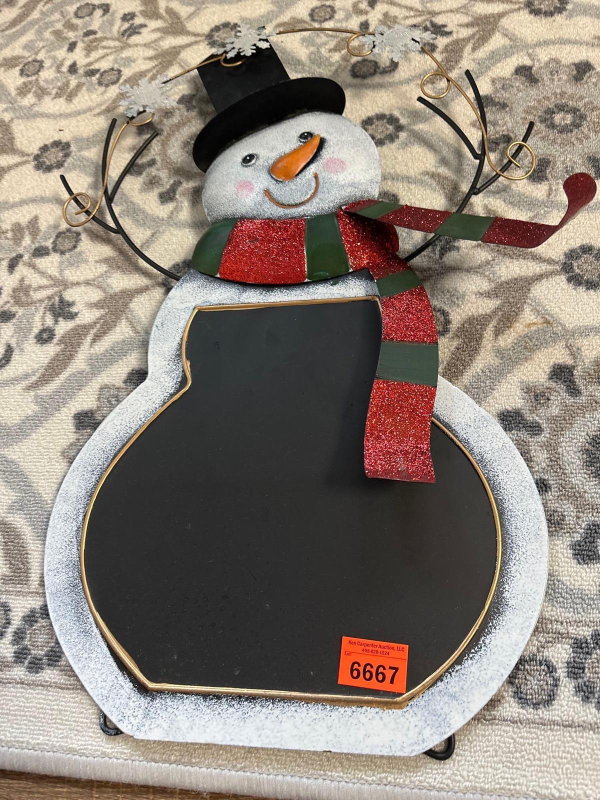 snowman decor