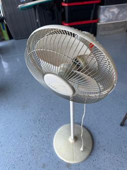 small floor fan - 3 ft 8 inches tall