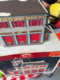 Porcelain fire house