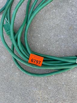 Extension cords and junction box and pig tail