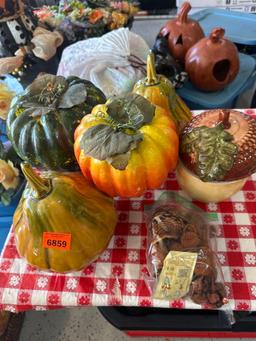 Gourds and pumpkins