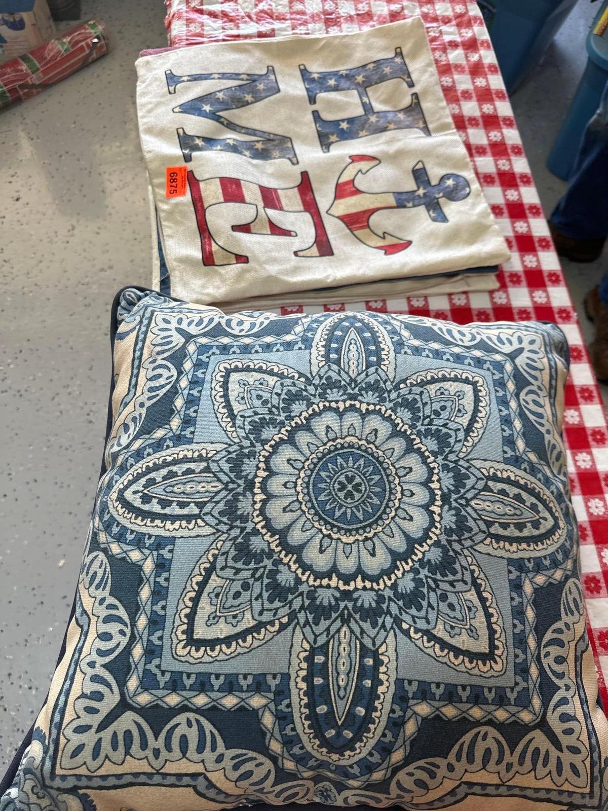 Pillows and pillowcases