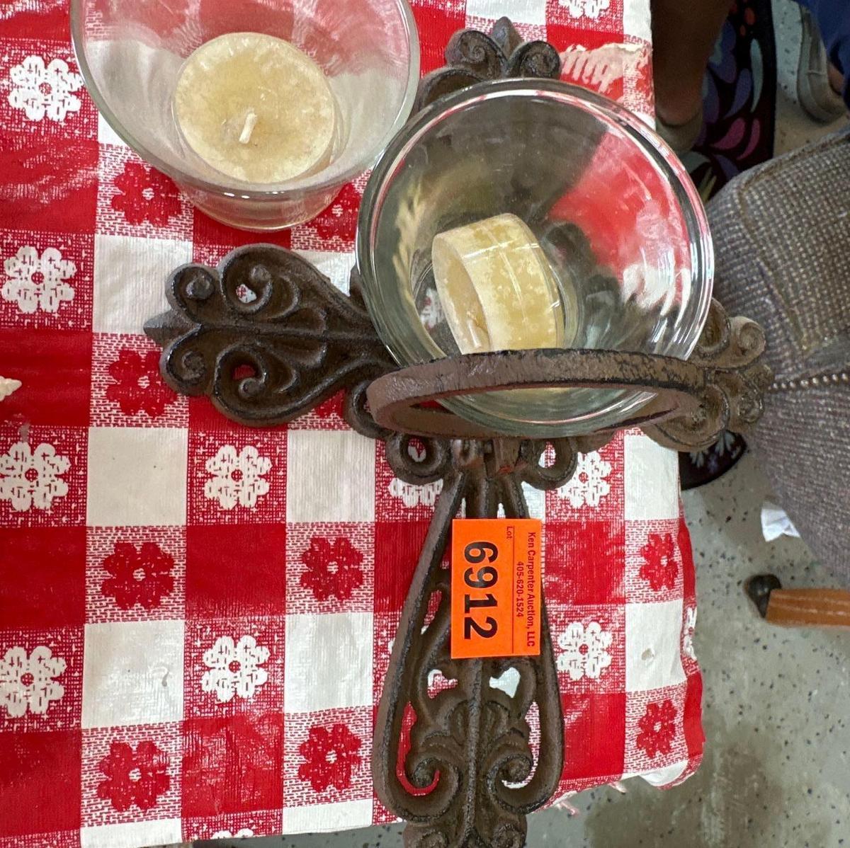 candle holder cross