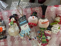 snowman ornament