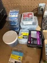 Security screws,...nail screws and nails, paneling nails