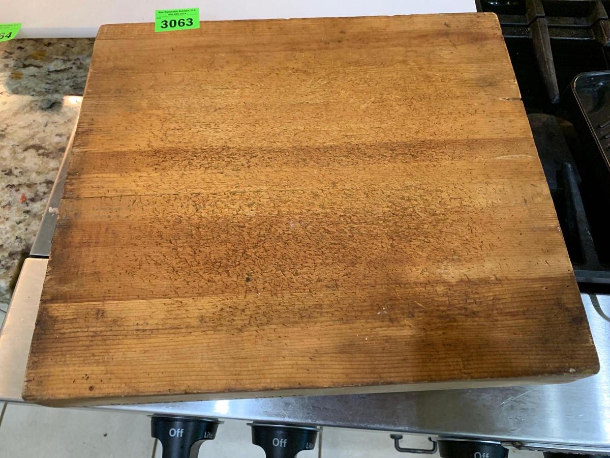 wood cutting board