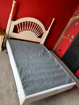 Queen box spring frame headboard