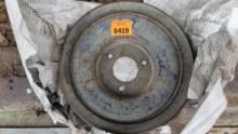 Ford Fe crank pulley