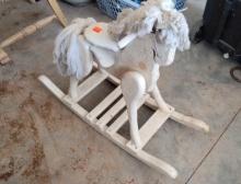 childs rocking horse.