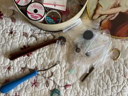 Sewing items and decor