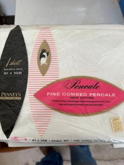 Sheets for a double bed 81 x 108 other miscellaneous bedding