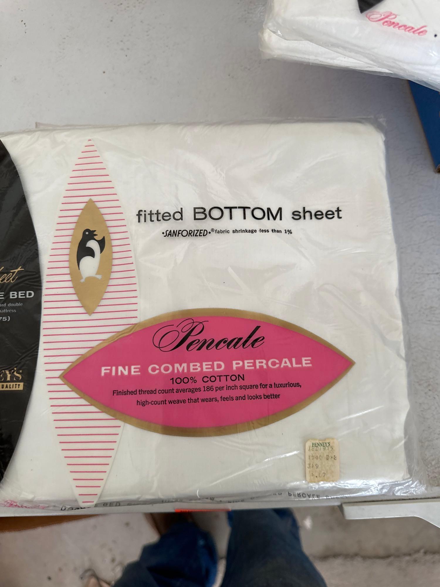 Sheets for a double bed 81 x 108 other miscellaneous bedding