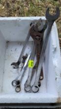 Lot of Open ended Wrenches