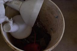 5 gal bucket of various hardware items