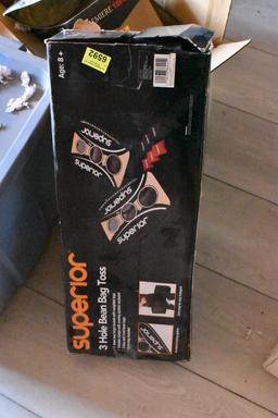 3 hole bean bag toss game