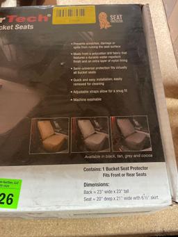 seat protector for bucket seats