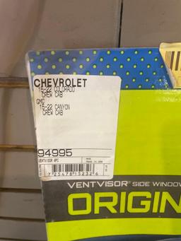 new vent visors for 15 through 22 Chevy Colorado crew cab