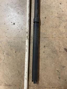 pvc pipe and 1/2in pex