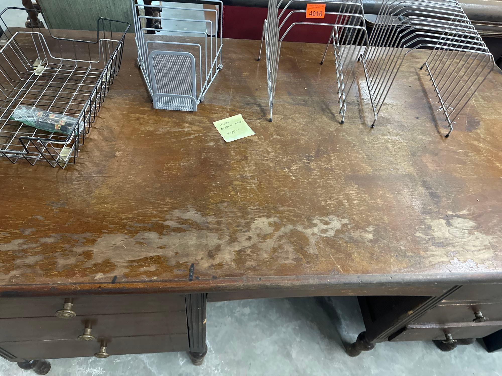 1940s office desk