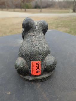 Frog Yard Statue
