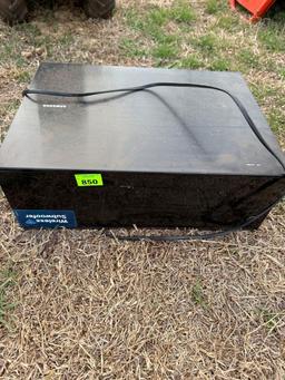 Wireless subwoofer