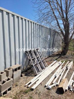 Off lot- 40ft storage container