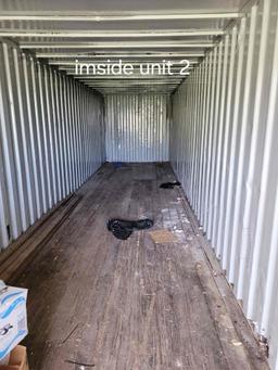 Off lot- 40ft storage container