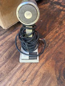 R - antique radio microphone