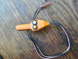 R - antique radio microphone