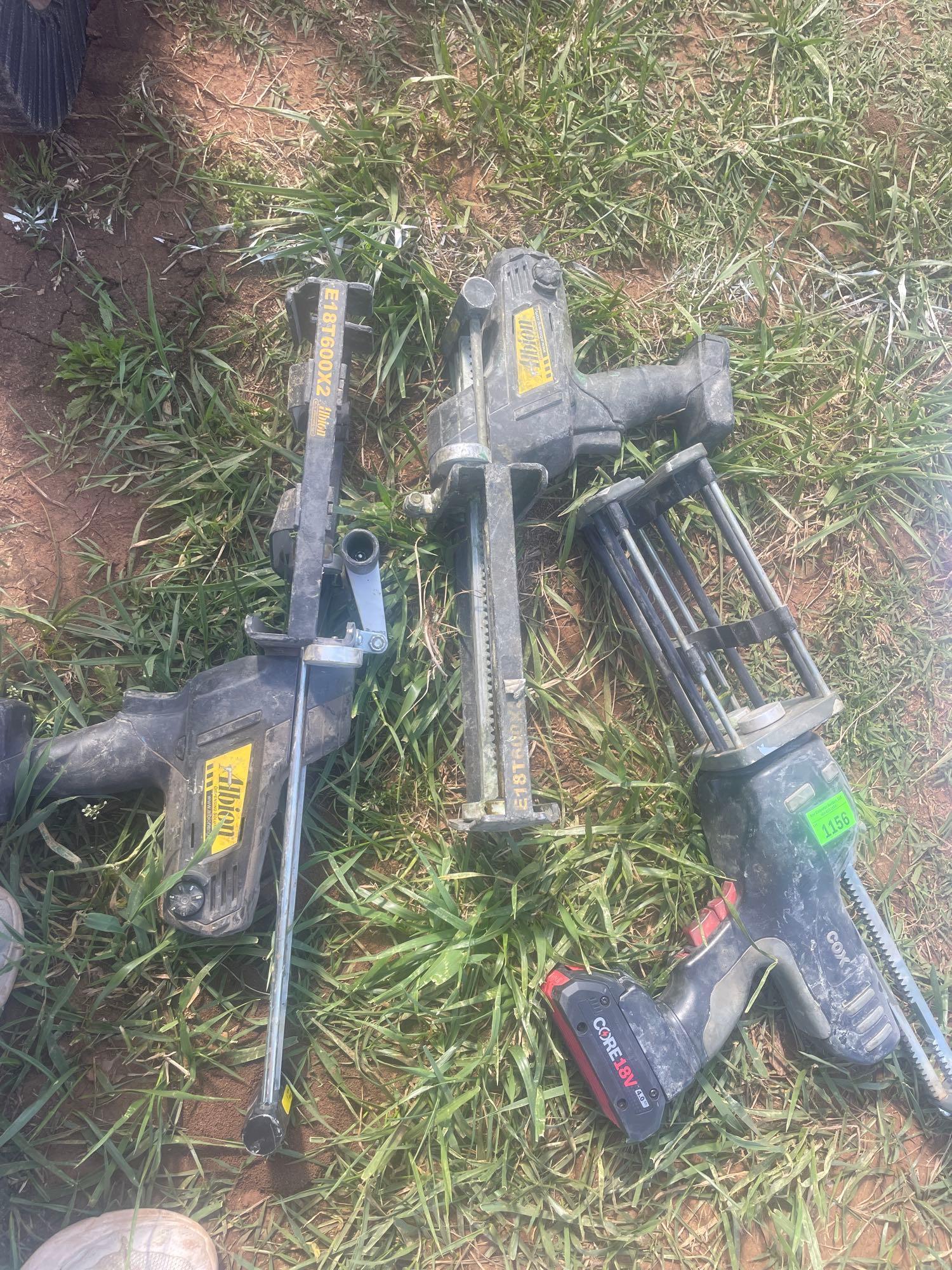 I - adhesive and caulking gun