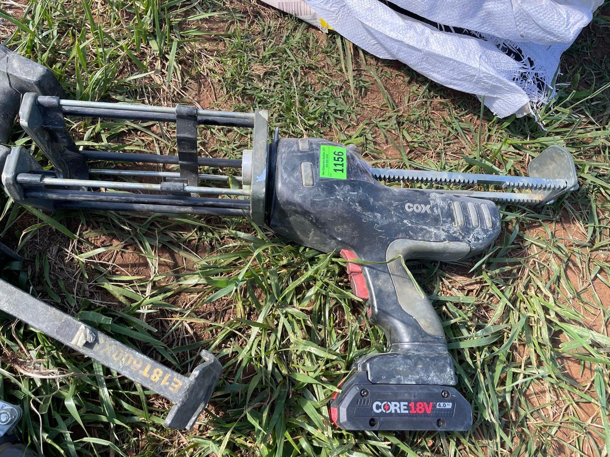 I - adhesive and caulking gun