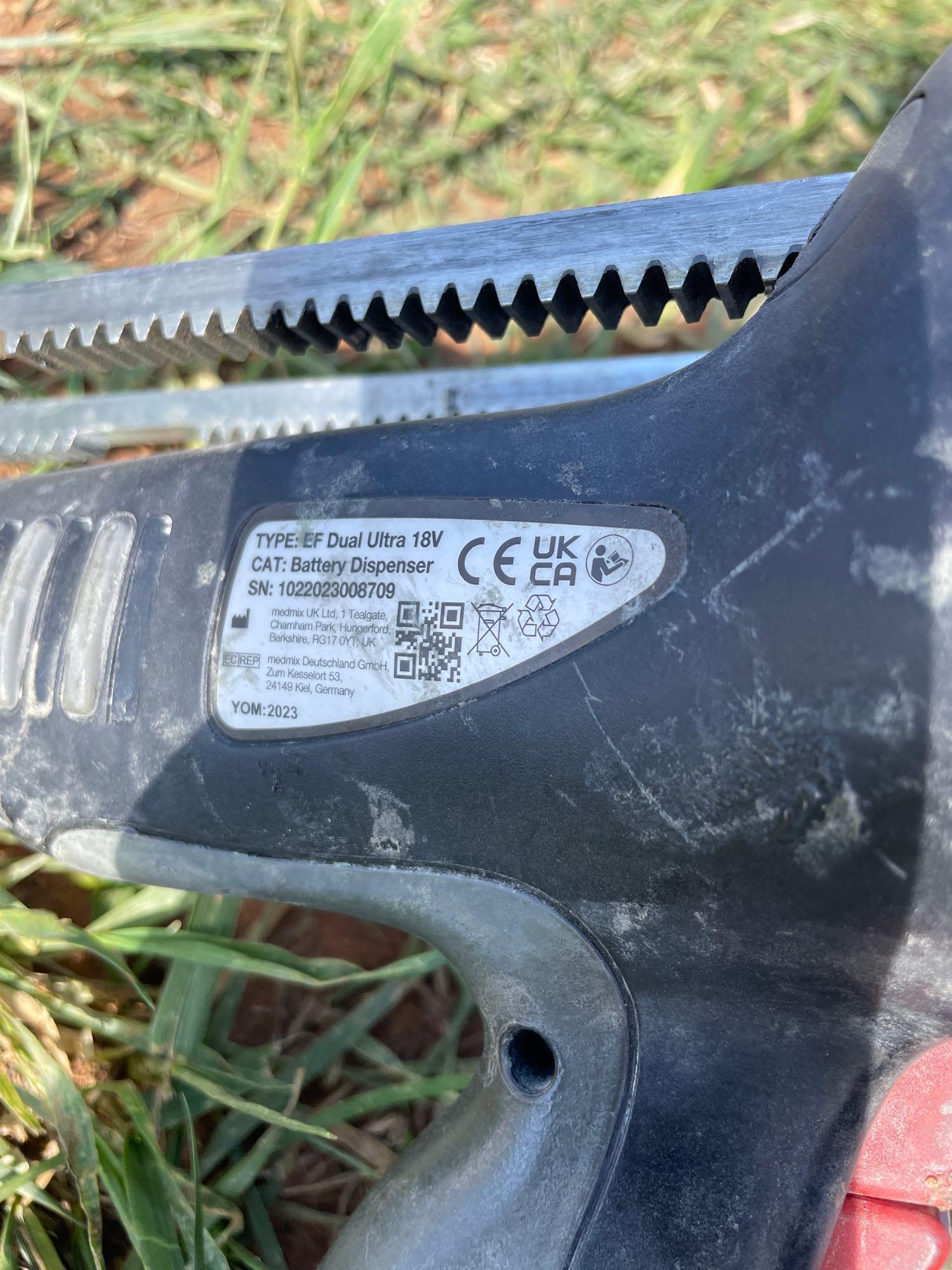 I - adhesive and caulking gun