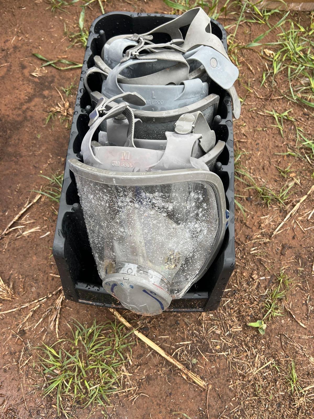 J - full face respirator