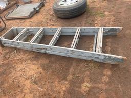 L- wood ladder