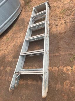 L- wood ladder