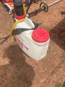 L- backpack sprayer
