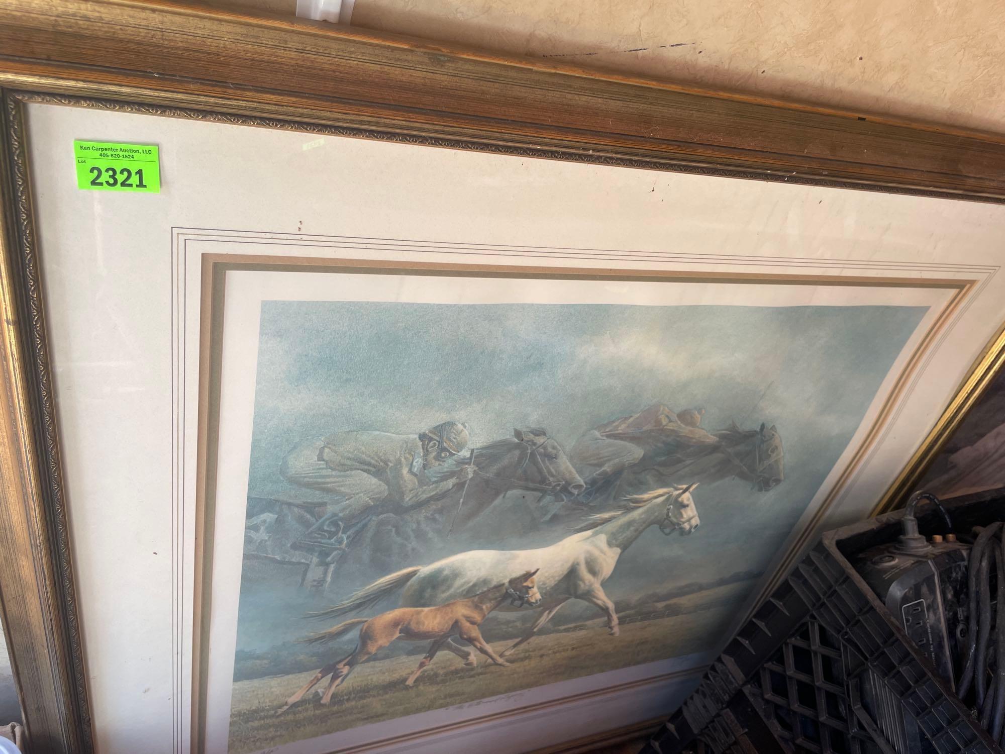R - framed art works
