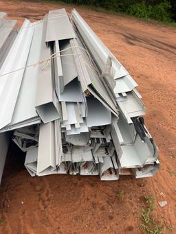 F- stack of used gutters